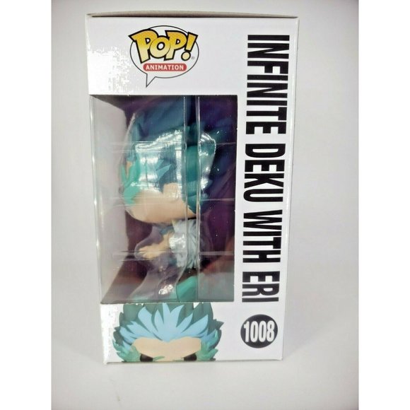 Funko 1008 INFINITE DEKU with ERI My Hero Academia Animation New Unopened 2021 - Picture 8 of 11